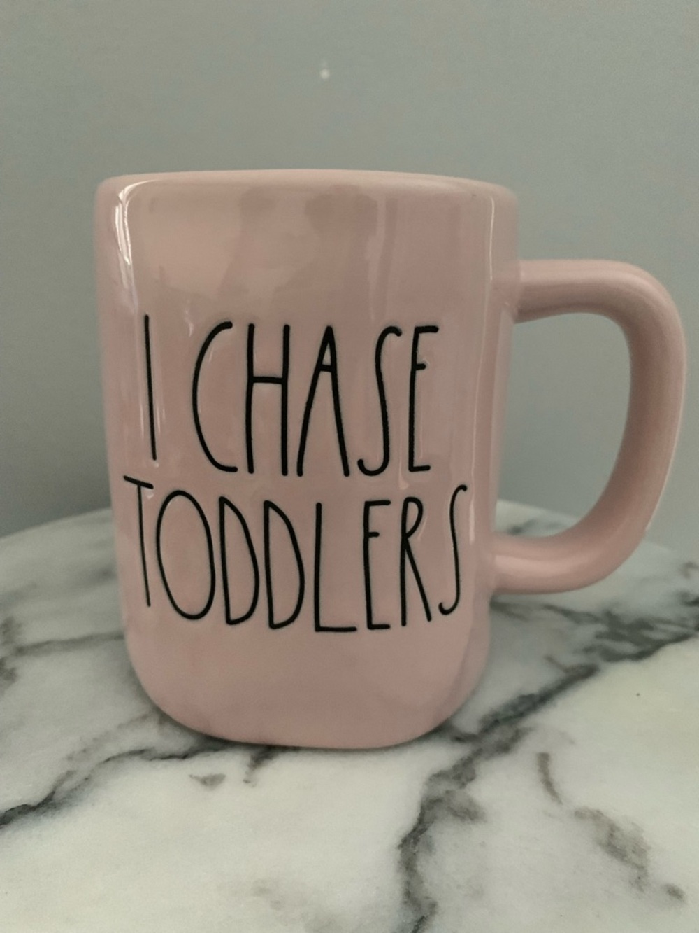Rae Dunn Pink Ceramic Mug - Artisan Collection